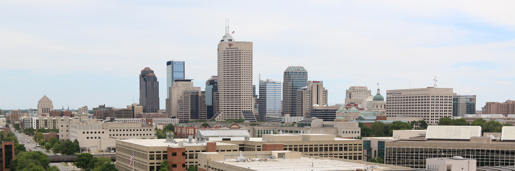 Banner picture of Indianapolis skyline